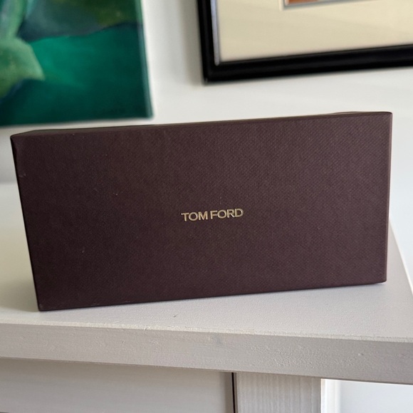 Tom Ford Dark Brown Box and Authentication Card with an Envelope for Eyewear - Picture 7 of 7